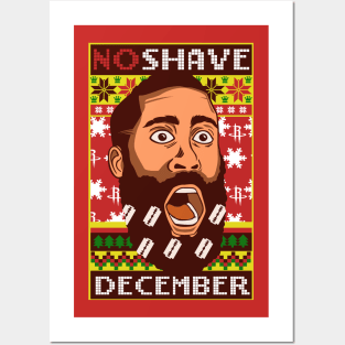 No Shave December Posters and Art